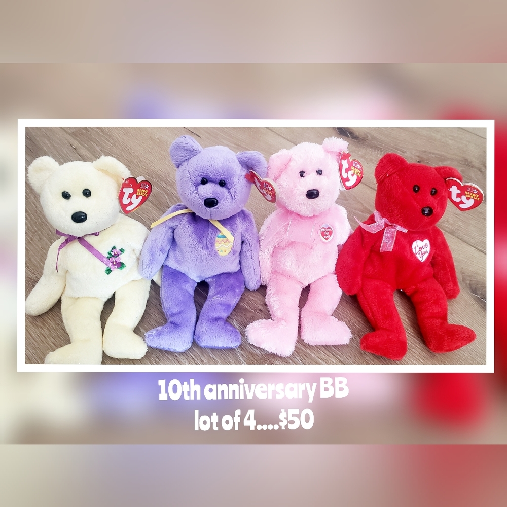 Ty Beanie Babies...Lot of 4